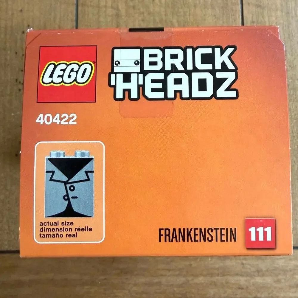 New in sealed box Lego brick headz frankenstein 40422 retired